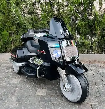 Electric Moto Ducati Painted Black - ელექტრო მოტოციკლი, 2 image