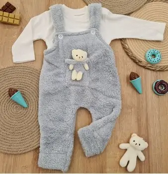 Murat Baby Fluffy Bear Overalls - საბავშვო კომბინიზონი
