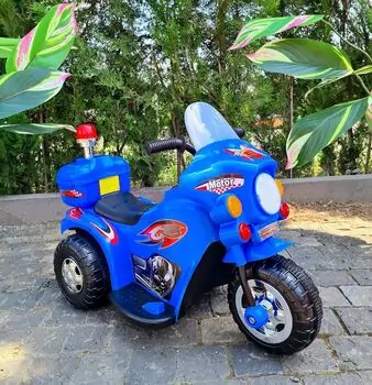 Electric Motorbike Blue ელექტრო მოტოციკლი