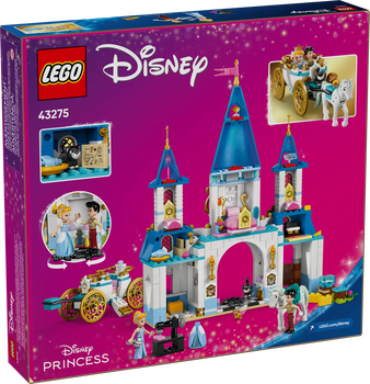 LEGO Disney 43275 Cinderella's Castle & Horse Carriage, 2 image