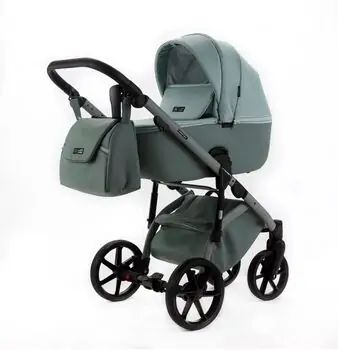 Adamex Nola Natura 3 in 1 Stroller Mint - საბავშვო ეტლის კომპლექტი, 3 image