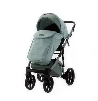 Adamex Nola Natura 3 in 1 Stroller Mint - საბავშვო ეტლის კომპლექტი, 7 image
