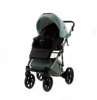 Adamex Nola Natura 3 in 1 Stroller Mint - საბავშვო ეტლის კომპლექტი, 8 image