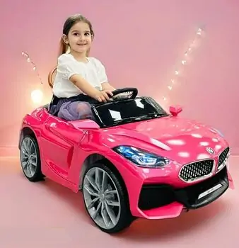 BMW Z4 Electric Car Painting Pink - ელექტრო მანქანა, 12 image