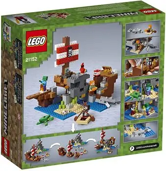 LEGO Minecraft 21152 The Pirate Ship Adventure, 3 image