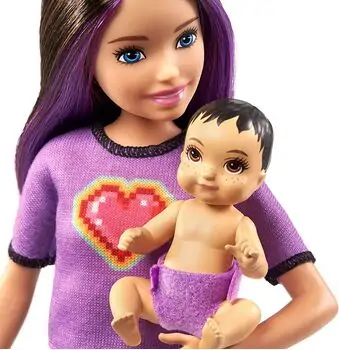 Barbie Skipper Babysitters GRP11 ბარბის სათამაშო თოჯინა, 4 image