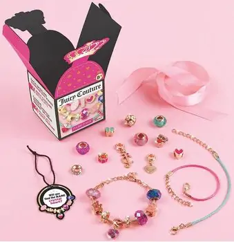 Make It Real Juicy Couture Dazzling DIY Surprise Box 4437MR აქსესუარების გასაკეთებელი ნაკრები