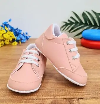 Baby Pattini All Star Leather Light Pink საბავშვო ფეხსაცმელი