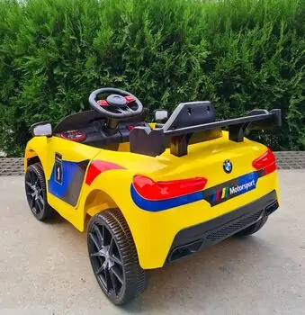 BMW Motorsport Car Yellow - ელექტრო მანქანა, 5 image