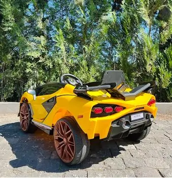 Electric Car Speed 63 Yellow - ელექტრო მანქანა, 6 image