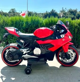 Electric Moto BMW Red - ელექტრო მოტოციკლი, 3 image