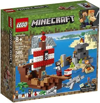 LEGO Minecraft 21152 The Pirate Ship Adventure, 4 image