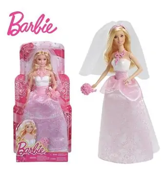 BARBIE Bride Doll MTL-CFF37 პატარძალი თოჯინა