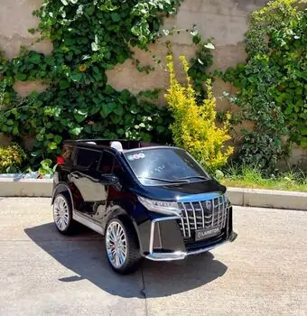 Chrysler Alphard Painting Black - ელექტრო მანქანა ტყავის სავარძლით