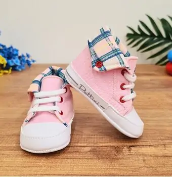 Baby Pattini For Girls Light Pink საბავშვო ფეხსაცმელი