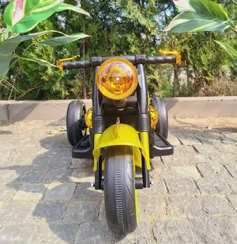 Motorcycle R7 Green  -  ელექტრო მოტოციკლი, 3 image