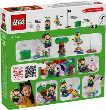 Lego Super Mario 71440 Adventures with Interactive LEGO® Luigi™, 7 image