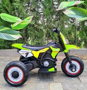 Electric Motorbike Cross Green ელექტრო მოტოციკლი, 4 image