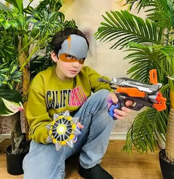 Blaster Soft Bullet Gun  - სათამაშო თოფი აქსესუარებით