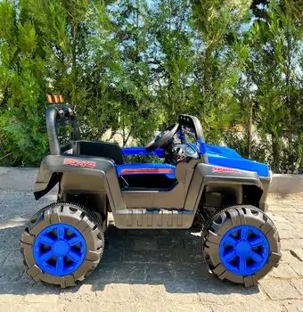Mini Mitsubishi Jeep Blue - ელექტრო მანქანა, 3 image