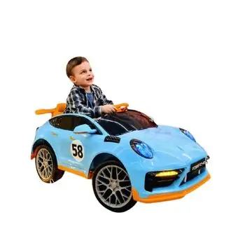 Porsche Car Blue - ელექტრო მანქანა
