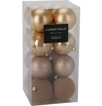 Goud Christmas Ball Hanging Decoration - ნაძვის ხის სათამაშო