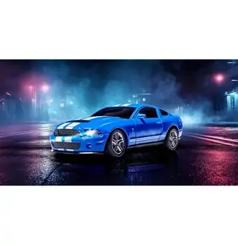Remote Control Car Mustang ShelbyGT500 - სათამაშო დისტანციურად მართვადი მუსტანგის მანქანა, 2 image