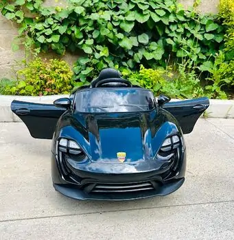 Porsche S6 Black - საბავშვო ელექტრო მანქანა, 2 image