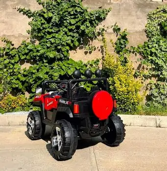 Rechargeable Jeep Red - ელექტრო მანქანა, 4 image