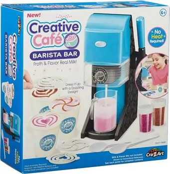 Cra-Z-Art Creative Café Barista Bar - No Flavor Packet სათამაშო ყავის აპარატი