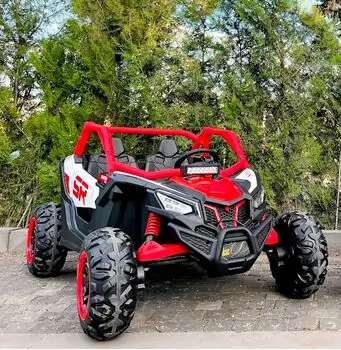 RC Racing Super Car Red - ელექტრო მანქანა კაუჩუკის საბურავებით, 2 image