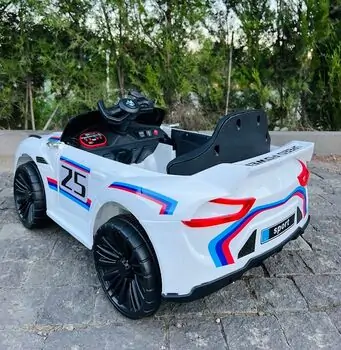 Electric Car BMW White - ელექტრო მანქანა, 6 image