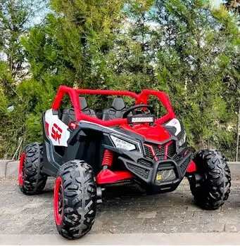 RC Racing Super Car Red - ელექტრო მანქანა კაუჩუკის საბურავებით