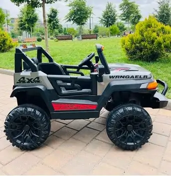 Wrangler Jeep 4x4 Grey - ელექტრო მანქანა, 3 image