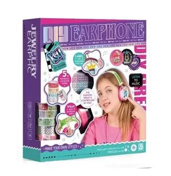 Kids Headphones With Decorative Accessories - საბავშვო ყურსასმი მოსართავი აქსესუარებით