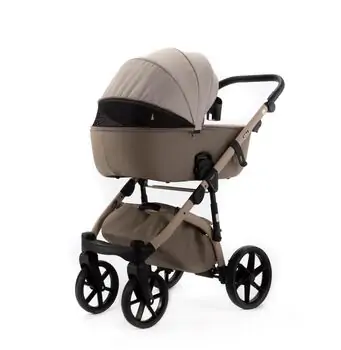 Adamex Nola Natura 3 in 1 Stroller Cappuccino - საბავშვო ეტლის კომპლექტი, 6 image