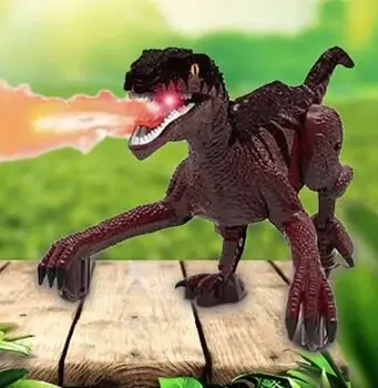 Remote Control Velociraptor - სათამაშო დისტანციურად მართვადი დინოზავრი, 3 image
