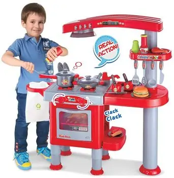 KITCHEN SET REAL ACTION  ფუნქციური საბავშვო სამზარეულო, 12 image