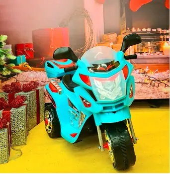 Moto For Kids Blue - საბავშვო ელექტრო მოტოციკლი
