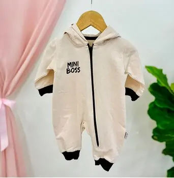 Mini Boss Romper 6034 Beige რომპერი, 3 image