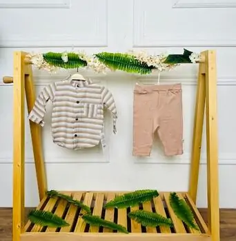 Grand Baby Stripped 2 In 1 Set Cream საბავშვო ორეული