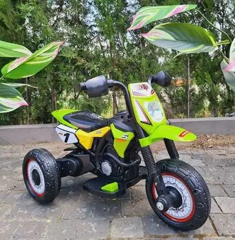Electric Motorbike Cross Green ელექტრო მოტოციკლი, 2 image