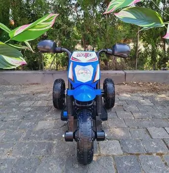 Electric Motorbike Cross Blue ელექტრო მოტოციკლი, 2 image