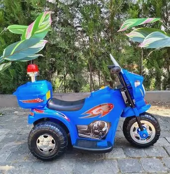 Electric Motorbike Blue ელექტრო მოტოციკლი, 4 image