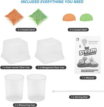Steam Crystal Science Set - სამეცნიერო ნაკრები ბავშვებისთვის, 4 image