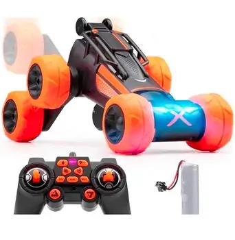 Remote Control Stunt Car Six Wheeled - სათამაშო მანქანა დისტანციური მართვით, 2 image