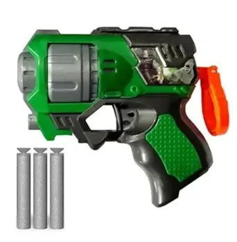 Cool Soft Bullet Gun - სათამაშო თოფი აქსესუარებით