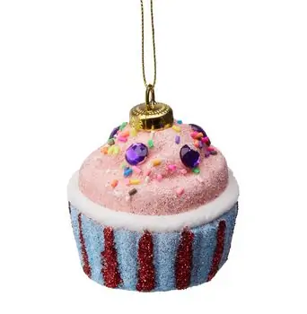 Cupcake Hanging Decoration - ნაძვის ხის სათამაშო