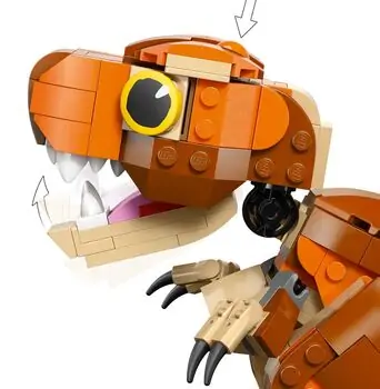 Lego Jurassic World 76967 Little Eatie: T. rex, 4 image
