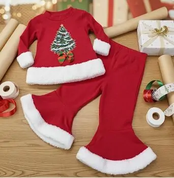 Newborn Baby 2 in 1 Christmas Tree - ახალშობილის ტანსაცმლის კომპლექტი